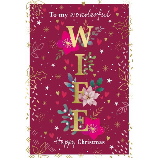 Picture of TO MY WONDERFUL WIFE HAPPY CHRISTMAS